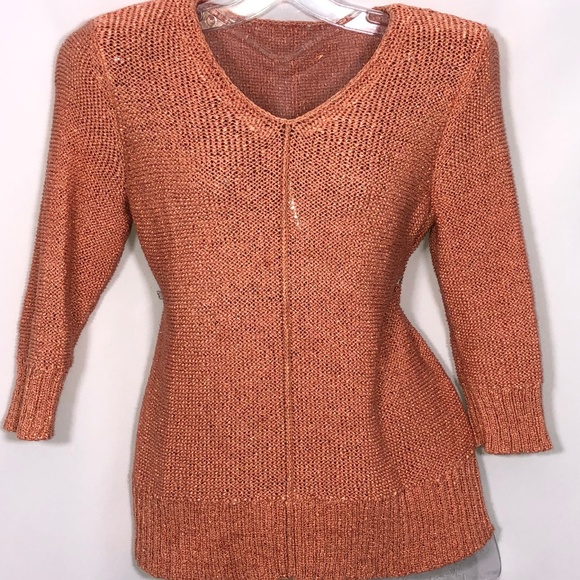 Chico's Sweaters - Chico"s thick ribbed cuff/hem v neck long sleeve